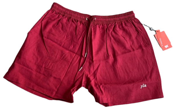 Shorts YOUNGLA-Rojo XXL